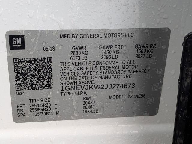 2018 Chevrolet Traverse Premier