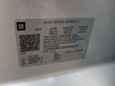 2019 Chevrolet Tahoe LT