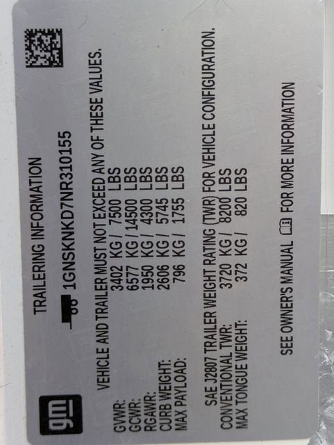 2022 Chevrolet Tahoe LT