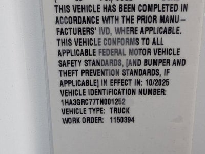 2026 Chevrolet Express Cutaway 3500 1WT