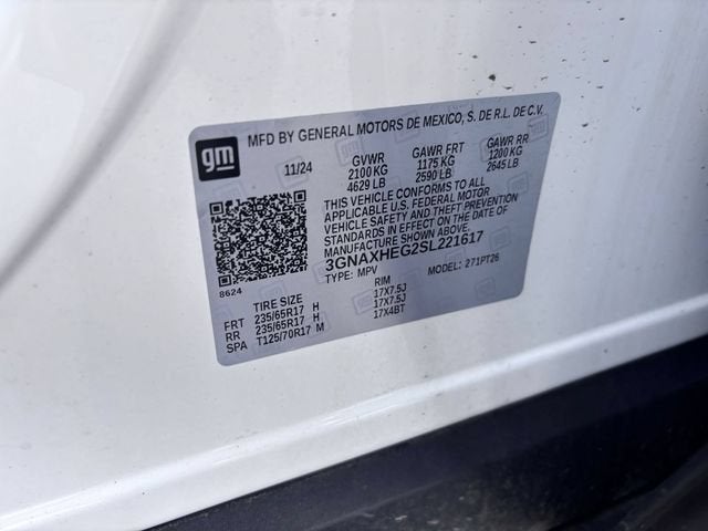 2025 Chevrolet Equinox LT