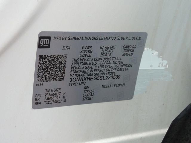 2025 Chevrolet Equinox LT