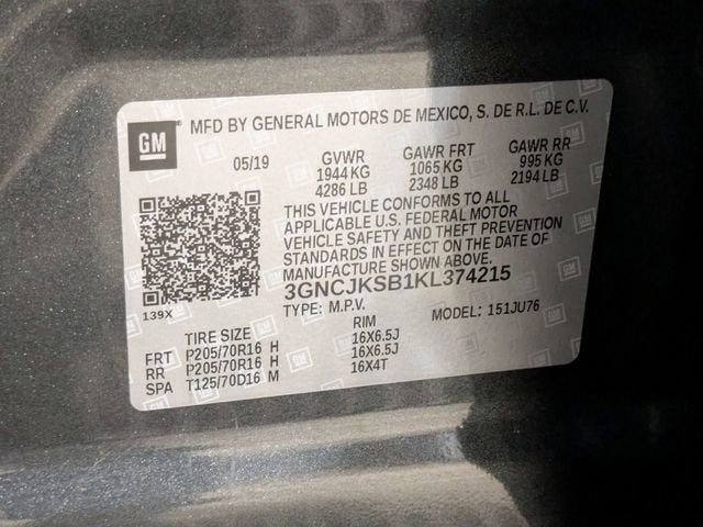 2019 Chevrolet Trax LS