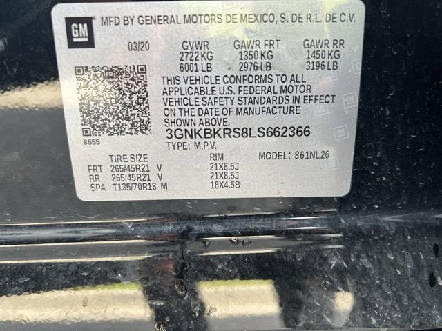 2020 Chevrolet Blazer RS