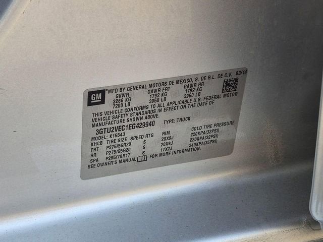 2014 GMC Sierra 1500 SLT