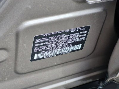 2015 Subaru Forester 2.5i Limited