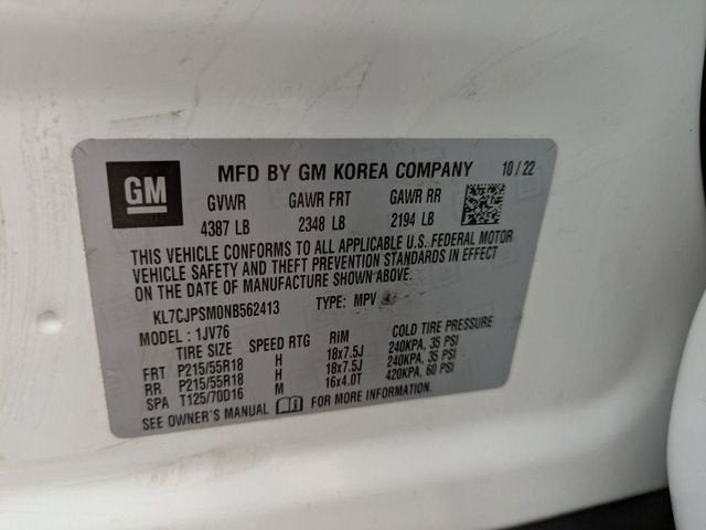 2022 Chevrolet Trax LT