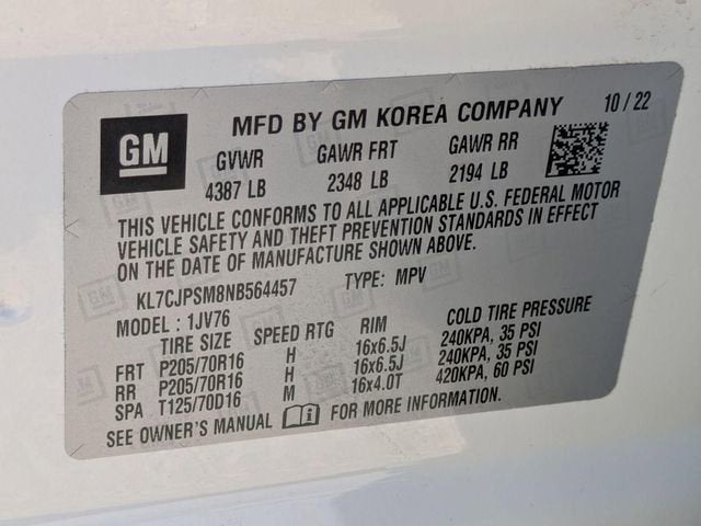 2022 Chevrolet Trax LT