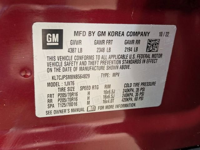 2022 Chevrolet Trax LT