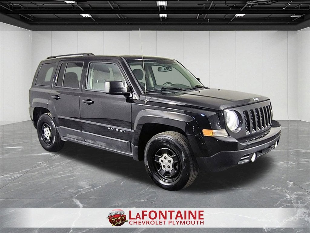 Used 2016 Jeep Patriot Sport with VIN 1C4NJPBA1GD735638 for sale in Plymouth, MI