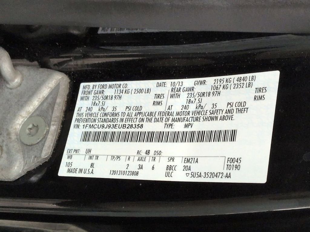 2014 Ford Escape Titanium