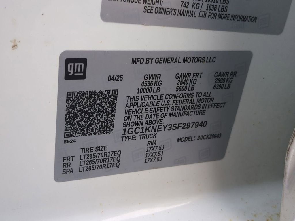 2025 Chevrolet Silverado 2500 HD LT