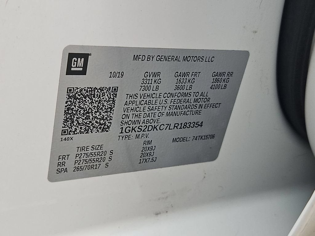 2020 GMC Yukon SLT Standard Edition