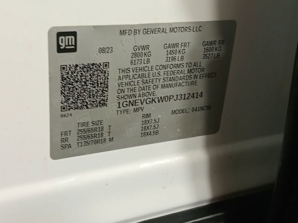 2023 Chevrolet Traverse LT Cloth
