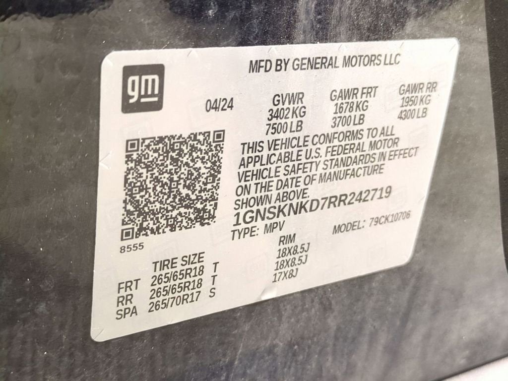 2024 Chevrolet Tahoe LT