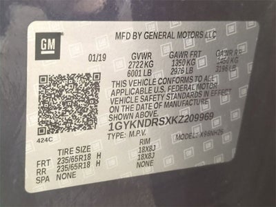 2019 Cadillac XT5 Luxury AWD