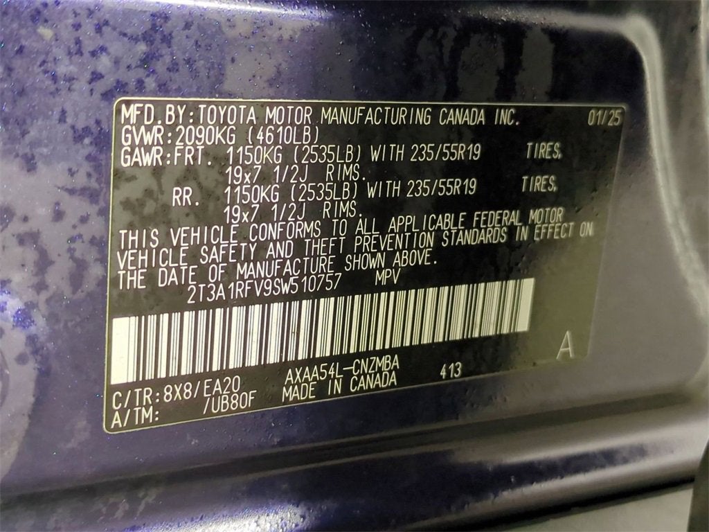 2025 Toyota RAV4 XLE Premium