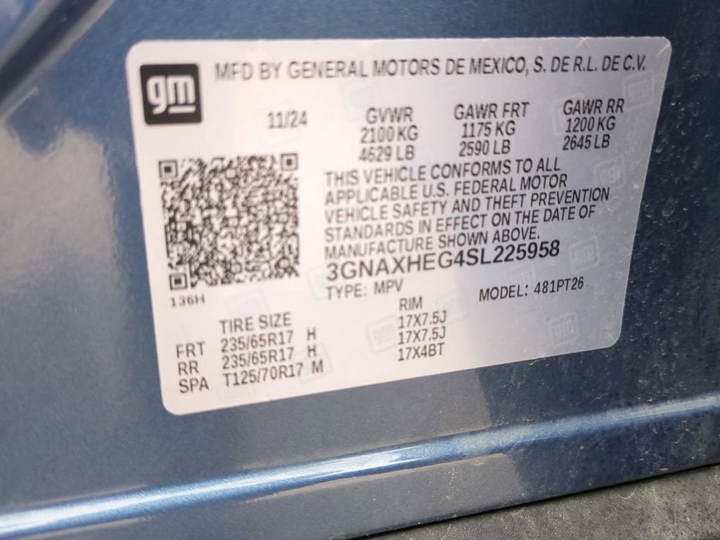 2025 Chevrolet Equinox LT