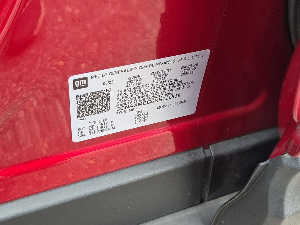 2024 Chevrolet Equinox RS