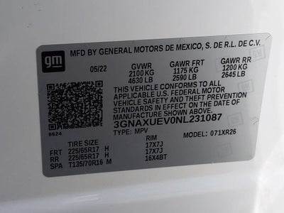 2022 Chevrolet Equinox LT