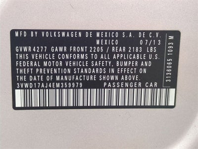 2014 Volkswagen Jetta 1.8T SE