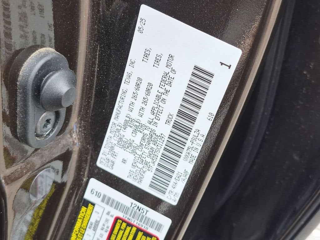 2025 Toyota Tundra Limited