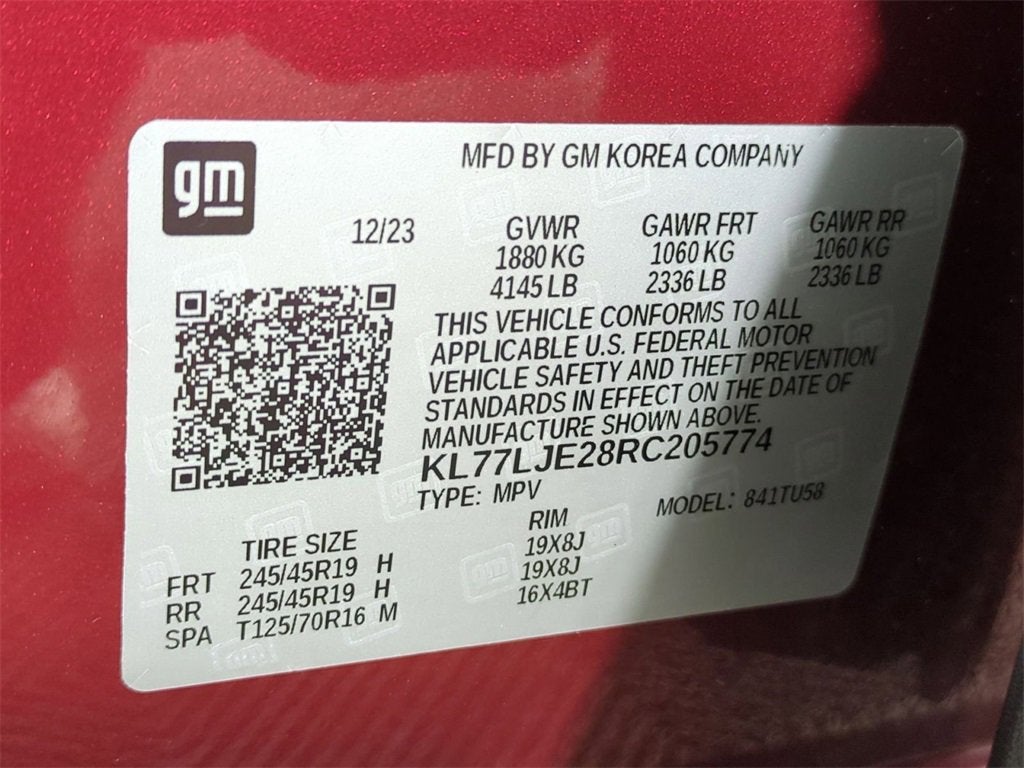 2024 Chevrolet Trax 2RS