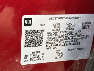 2025 Chevrolet Trailblazer LT