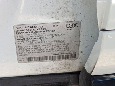 2021 Audi SQ5 Premium Plus TFSI quattro Tiptronic