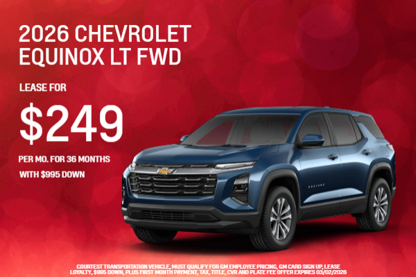 2026 Chevrolet Equiox LT FWD