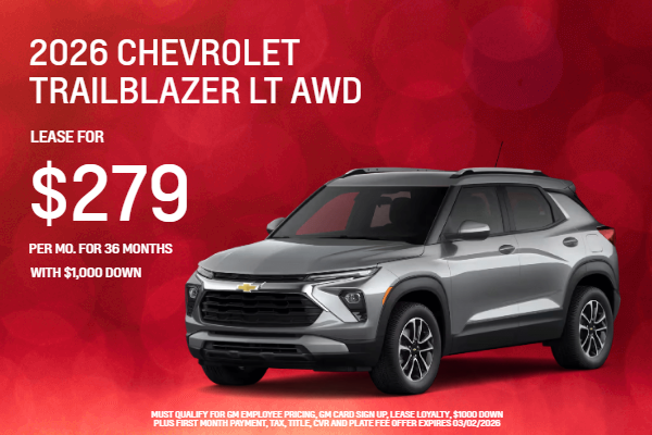 2026 Chevrolet Trailblazer LT AWD